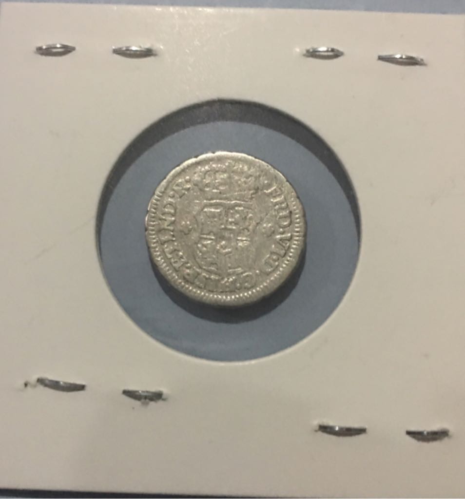 Medio Real Ferdinand VI  coin collectible - Main Image 2