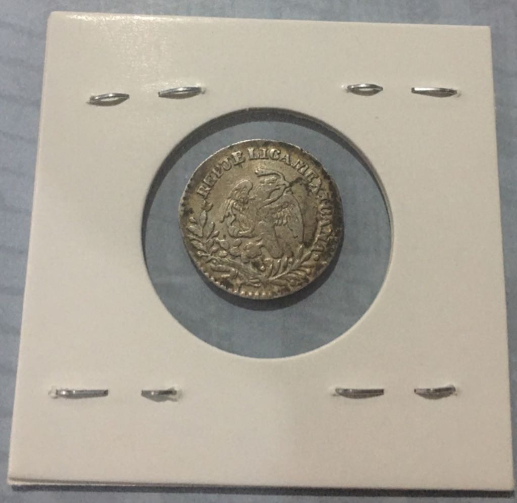 1/2 Real Zacatecas  coin collectible - Main Image 2