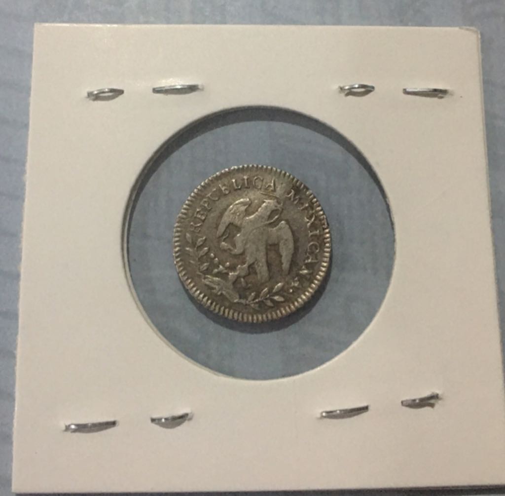 1/2 Real Guanajuato  coin collectible - Main Image 2
