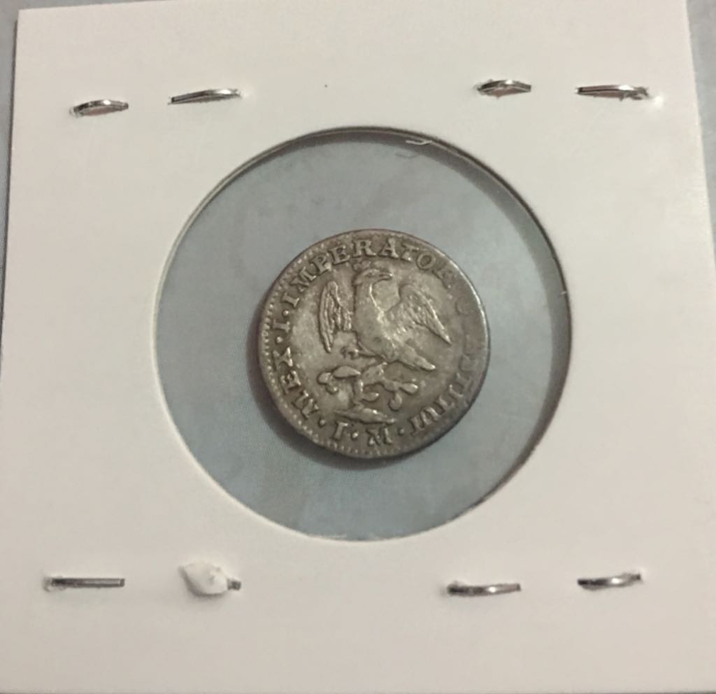 1/2 Real Iturbide  coin collectible - Main Image 2