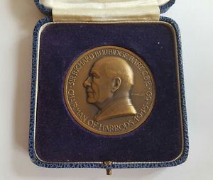 Harrods - Sir Richard Burbridge Bart. C.B.E. Medal  coin collectible - Main Image 2