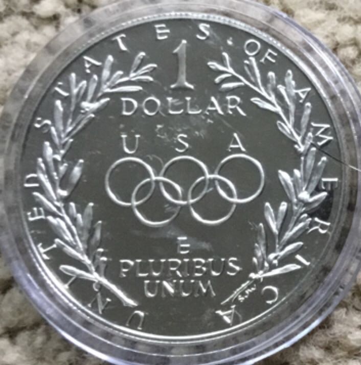 Commemorative Olympic coin collectible - Main Image 2