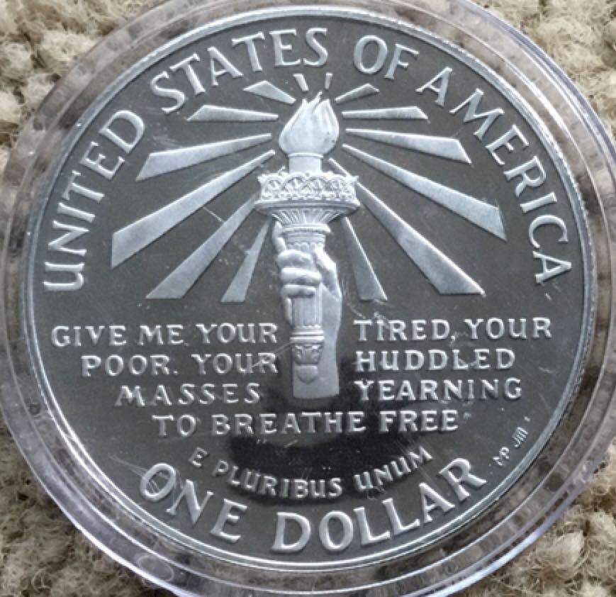 Commemorative Statue Of Liberty  coin collectible - Main Image 2