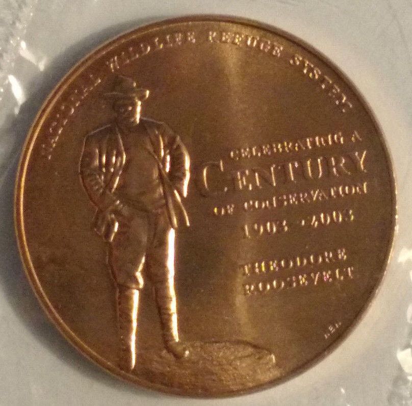 2003 Bronze Bald Eagle  coin collectible - Main Image 2