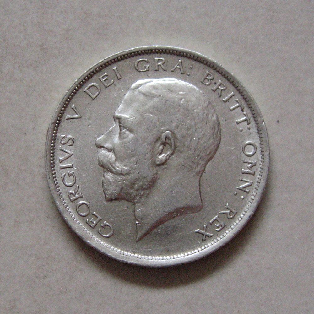 King George V Silver 1916 Half Crown  coin collectible - Main Image 2