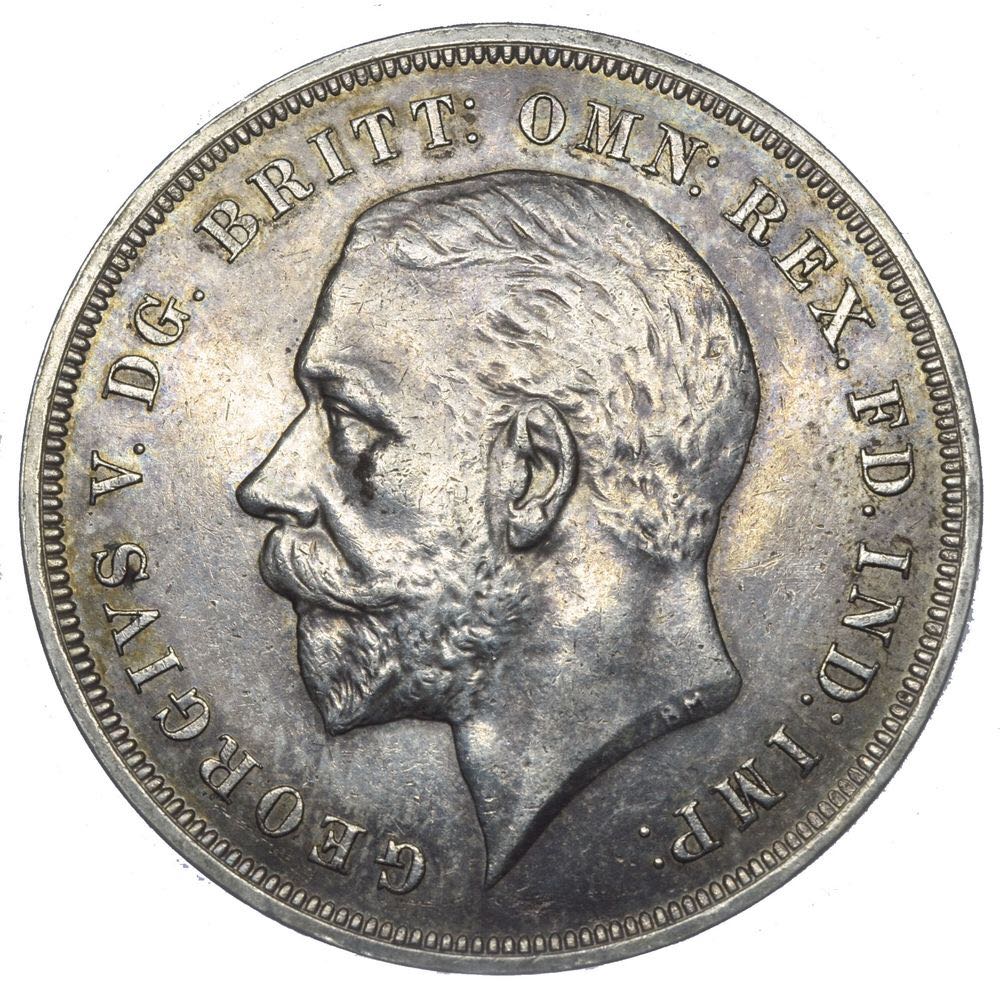 1935 King George V Coronation Crown  coin collectible - Main Image 2
