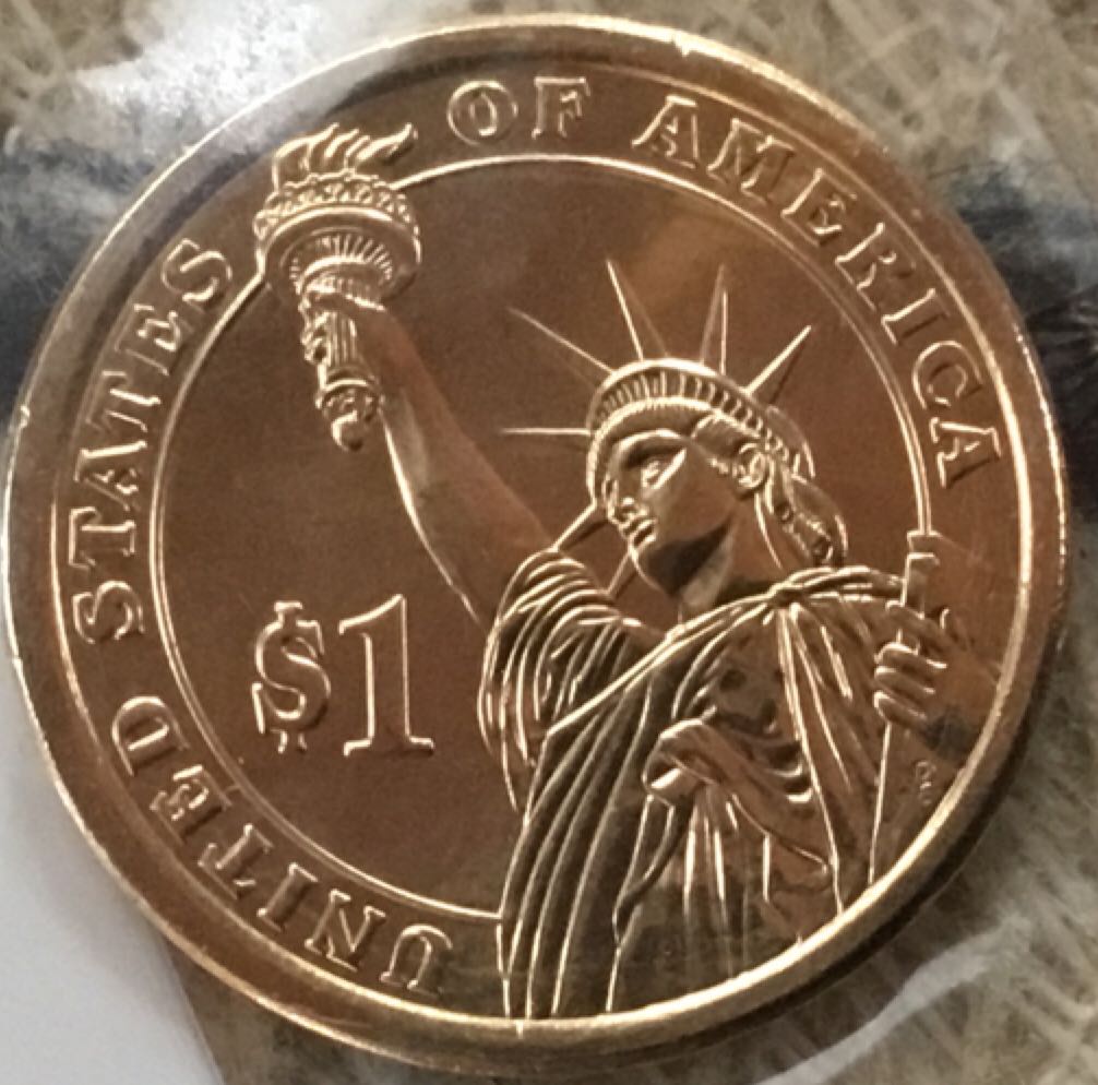 Dollar Presidential Golden 25th  coin collectible - Main Image 2