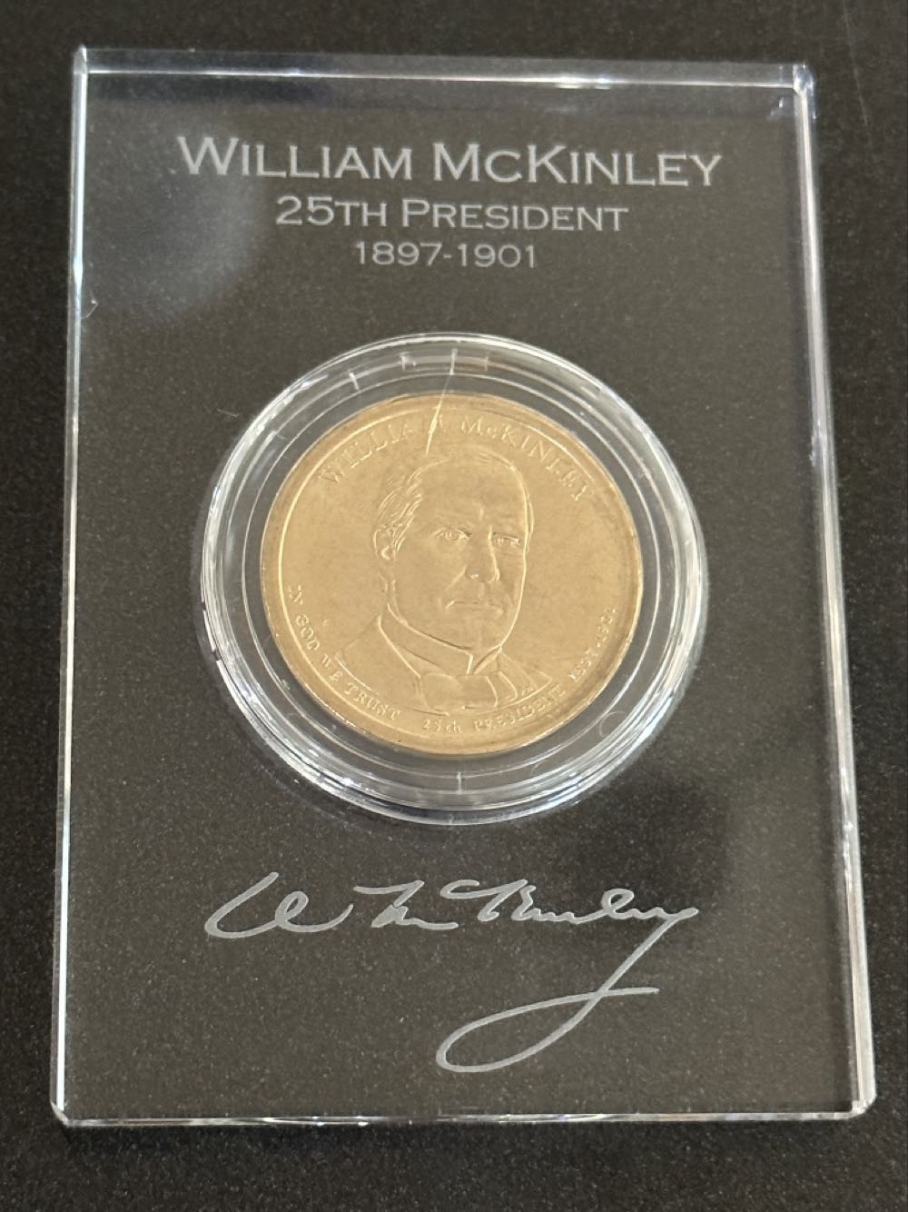 Dollar Presidential Golden 25th  coin collectible - Main Image 3