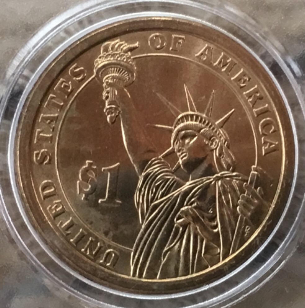 US Presidential Dollar - George Washington PB  coin collectible - Main Image 2