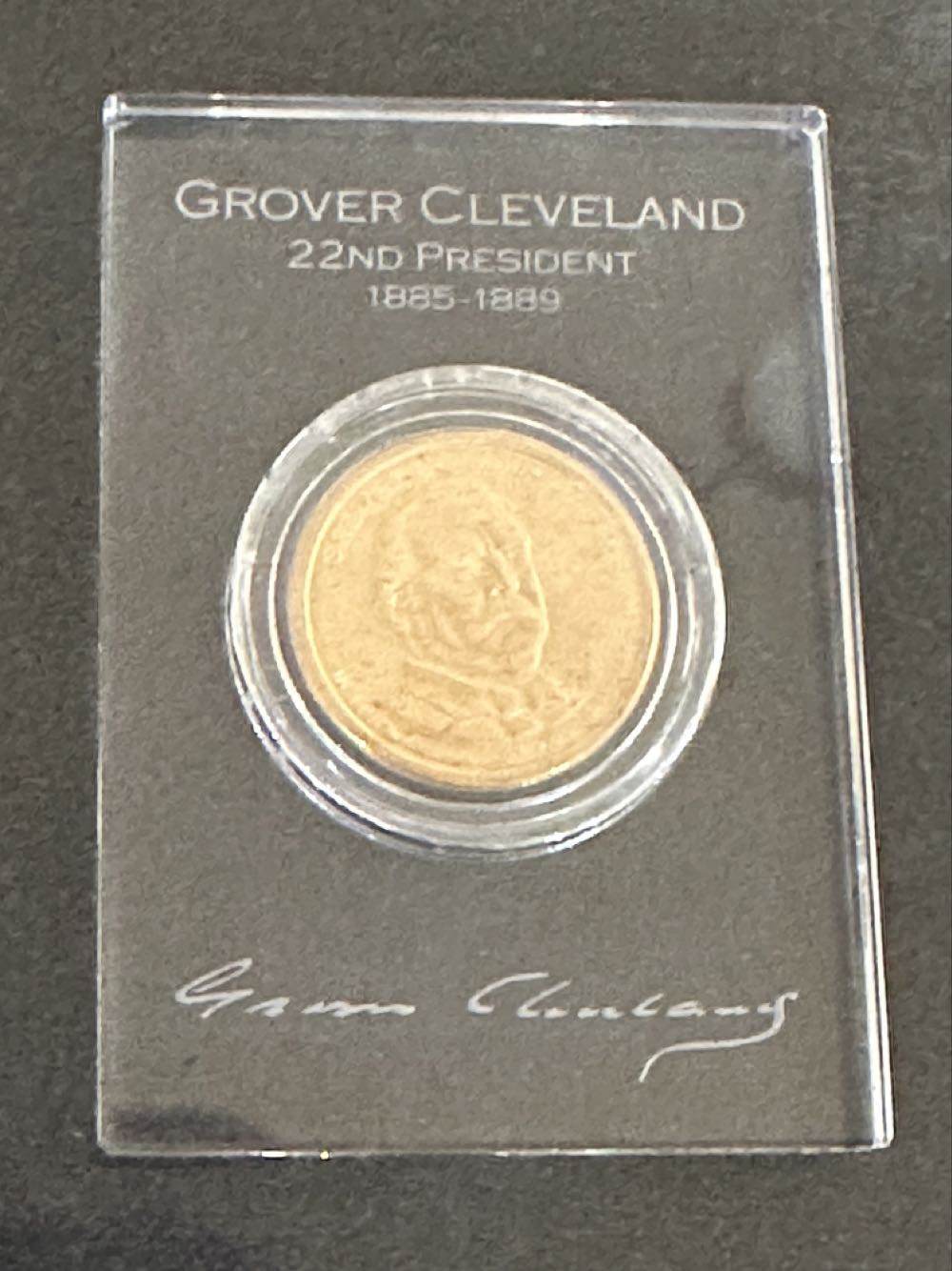 Dollar Presidential Golden 22nd  coin collectible - Main Image 3