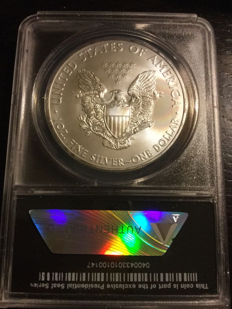 2011 S American Eagle  coin collectible - Main Image 2