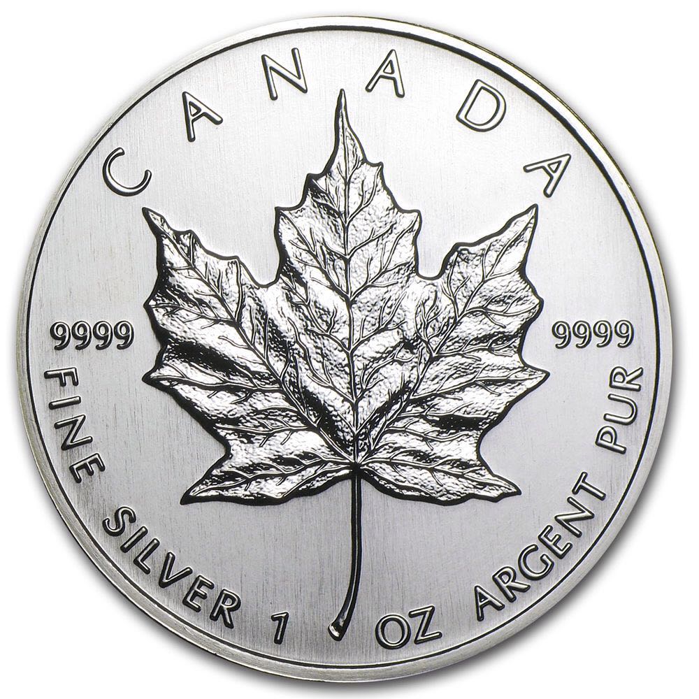 Canadian Silver Maple Leaf  coin collectible - Main Image 2