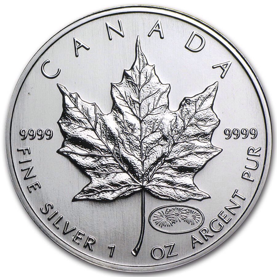 Canadian Silver Maple Leaf  coin collectible - Main Image 2