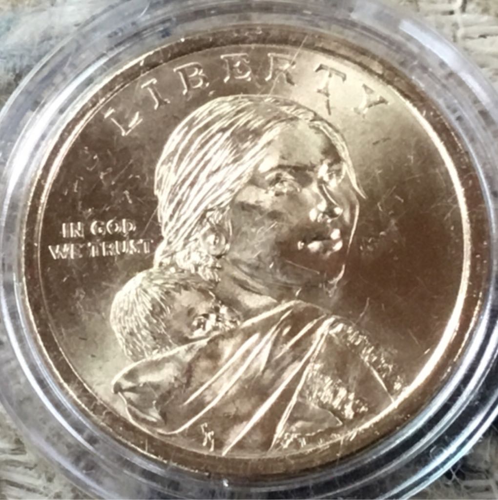 Sacagawea Native American Dollar coin collectible - Main Image 2