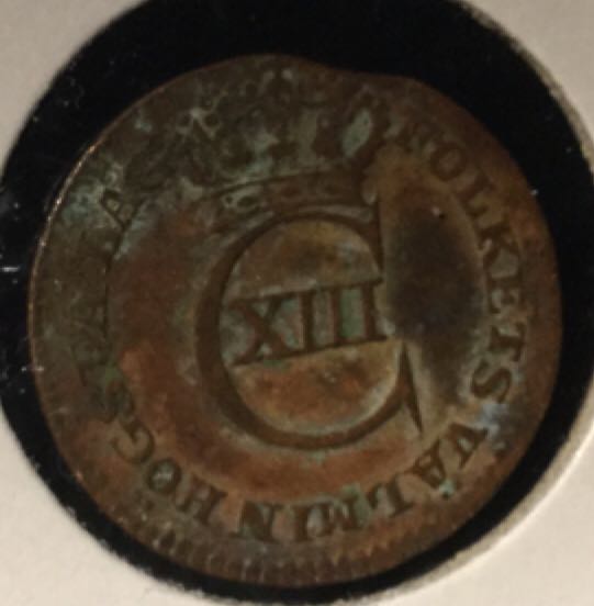 1/12 Skilling (1819)   No. 00016  coin collectible - Main Image 2