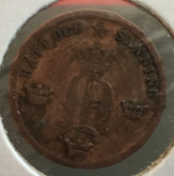 1/2 Öre (1857)   No. 00027  P-1  coin collectible - Main Image 2