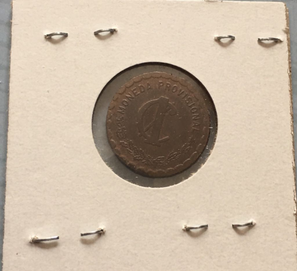 .01 Centavo Juarez  coin collectible - Main Image 2