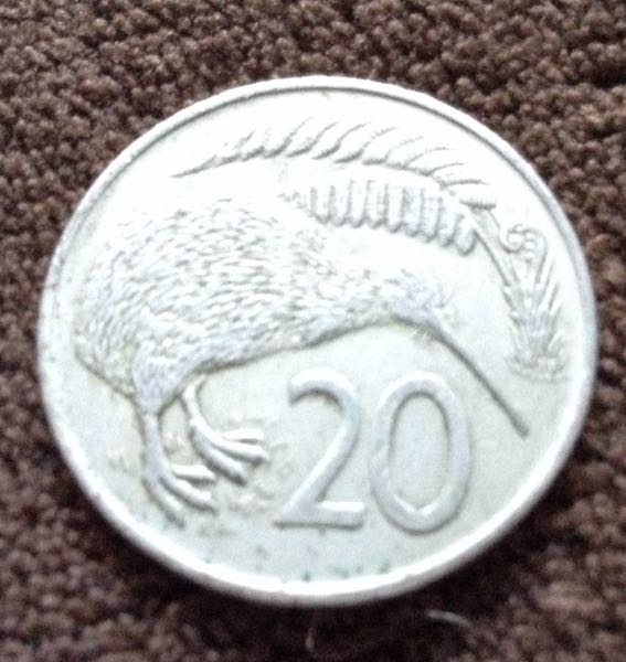 New Zealand 20c 1967  coin collectible - Main Image 2
