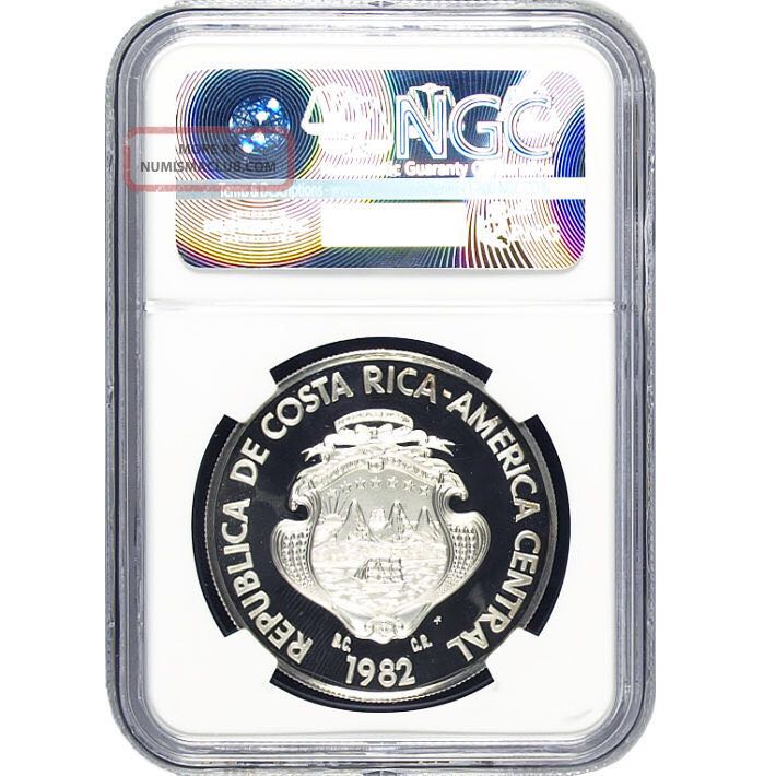 Costa Rica 250 Colones 1982  coin collectible - Main Image 2