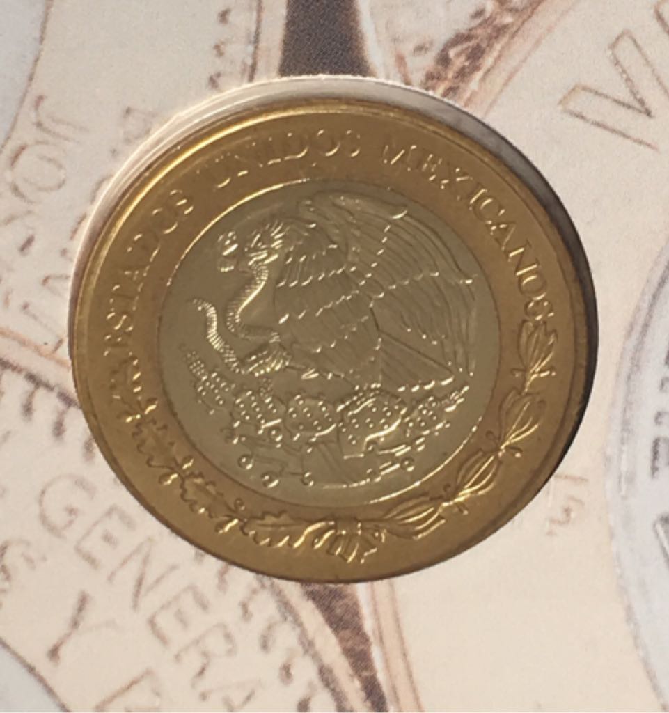 10 Pesos  coin collectible - Main Image 2