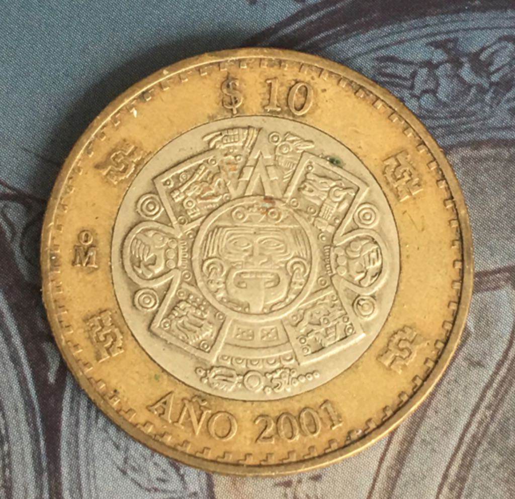 10 Pesos  coin collectible - Main Image 1