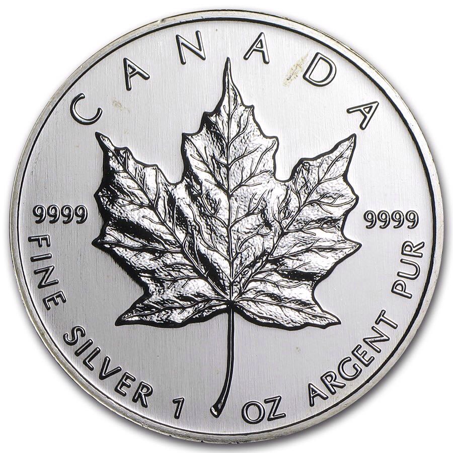 Canadian Silver Maple Leaf  coin collectible - Main Image 2