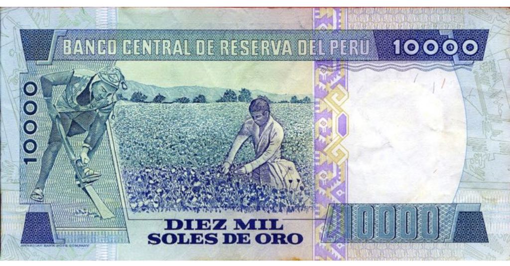 Diez Mil Soles De Oro  coin collectible - Main Image 2