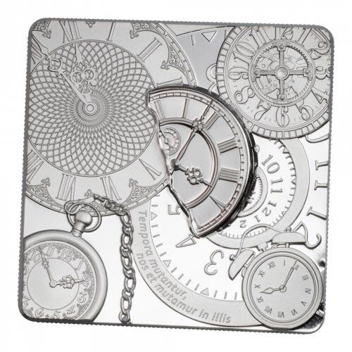 2017 Cook Islands Time Capsule 1 oz. Silver Proof $5 GEM Proof Original Government Packaging  coin collectible - Main Image 1