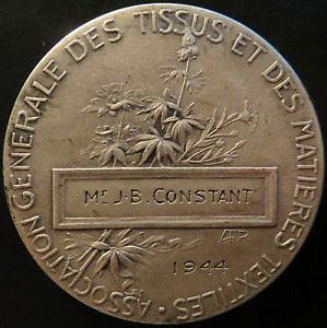 General Association Of Tissues And Textile Materials Medal  coin collectible - Main Image 2