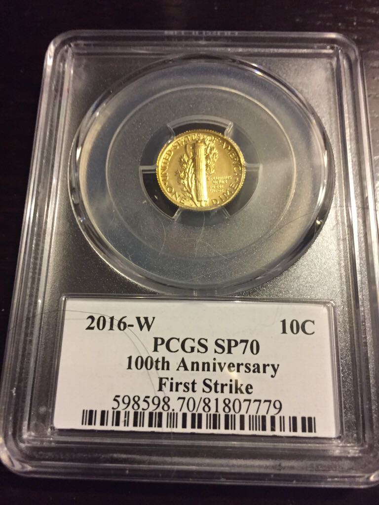 2016 W Mercury Dime  coin collectible - Main Image 2