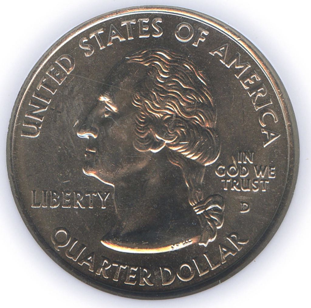 State Quarter Wisconsin 2004-D (Extra Leaf Low)  coin collectible - Main Image 2