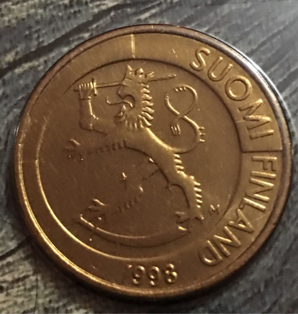 1 Markka  coin collectible - Main Image 2