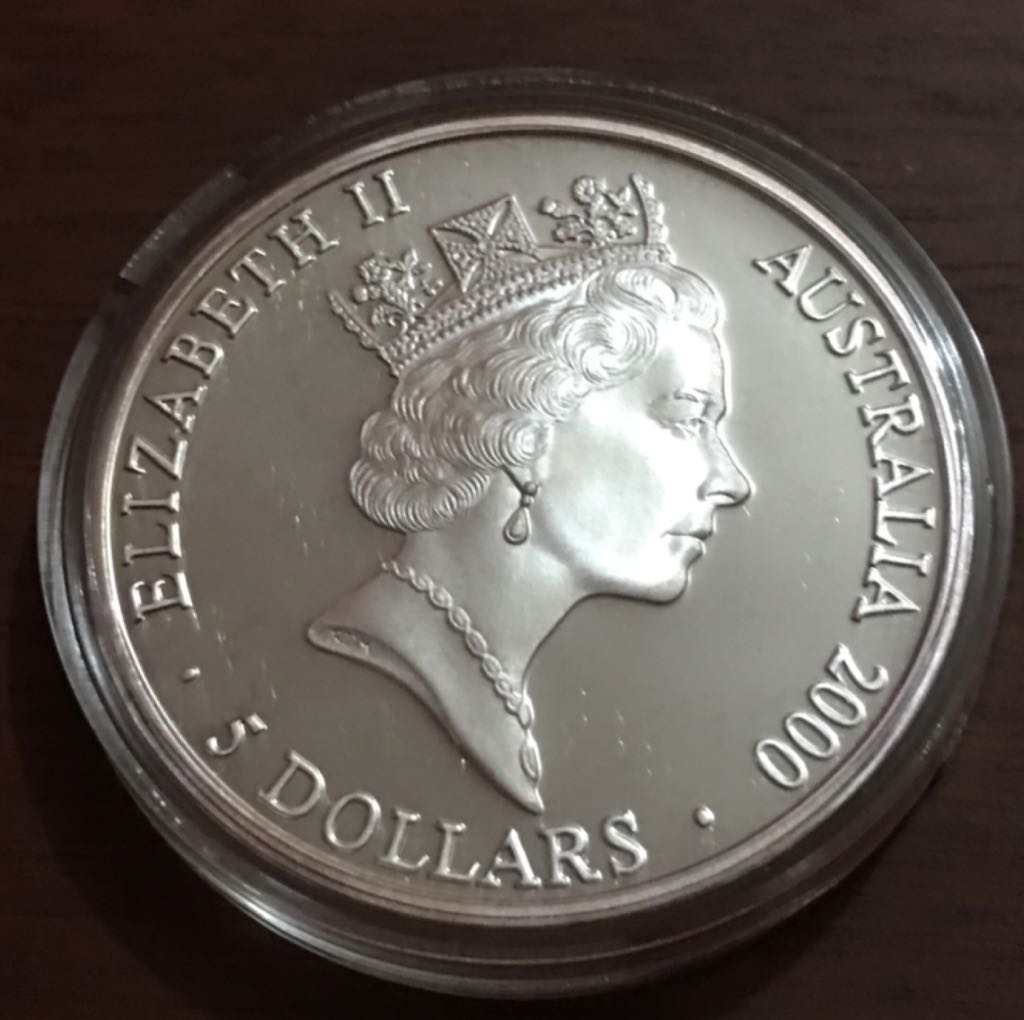 5 Dolares  coin collectible - Main Image 2