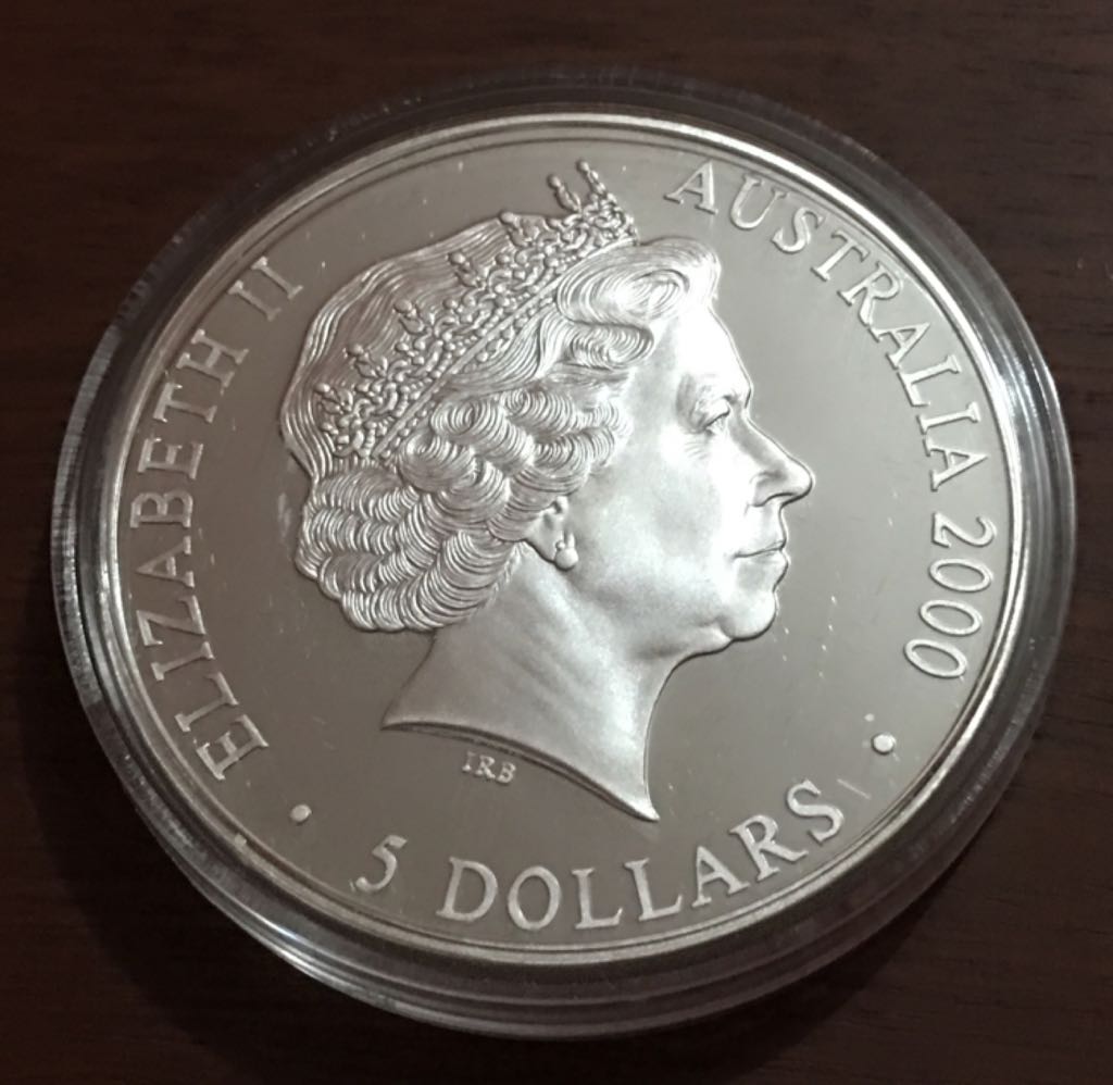 5 Dolares  coin collectible - Main Image 2