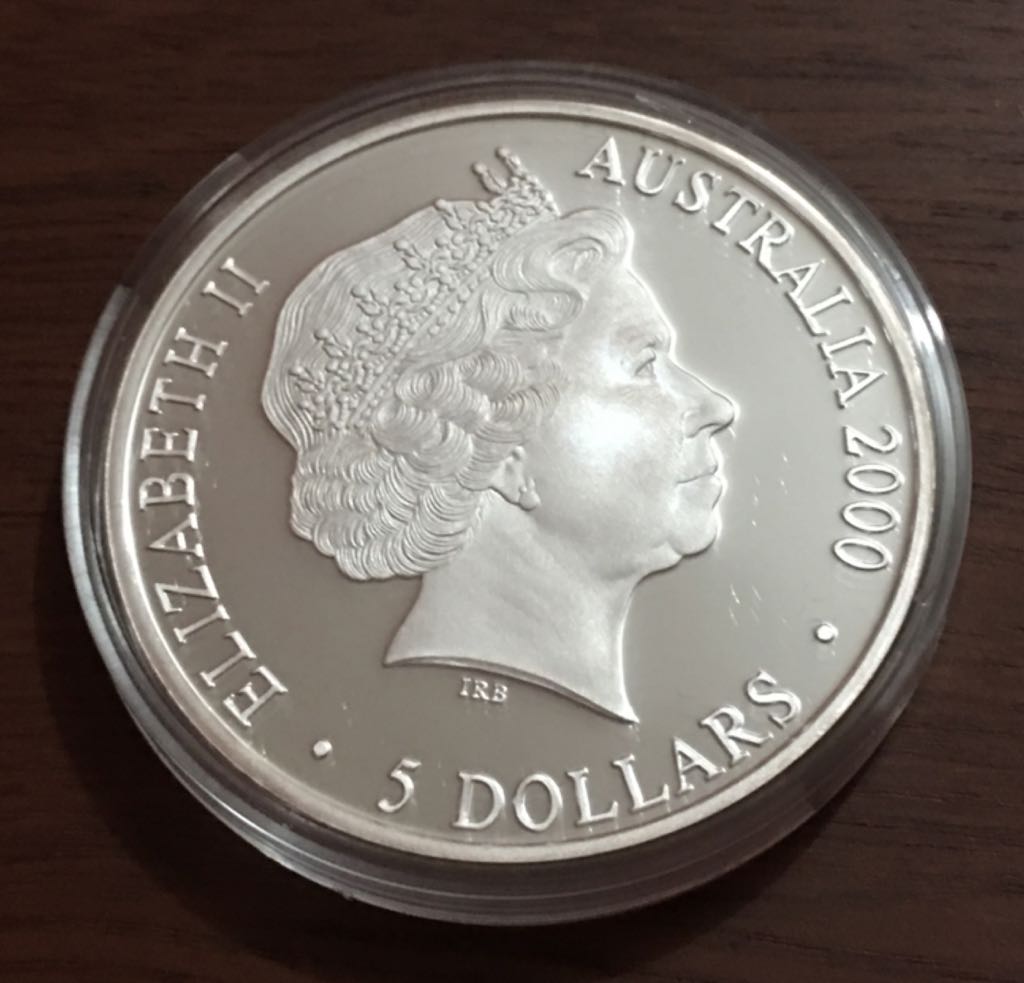 5 Dolares  coin collectible - Main Image 2