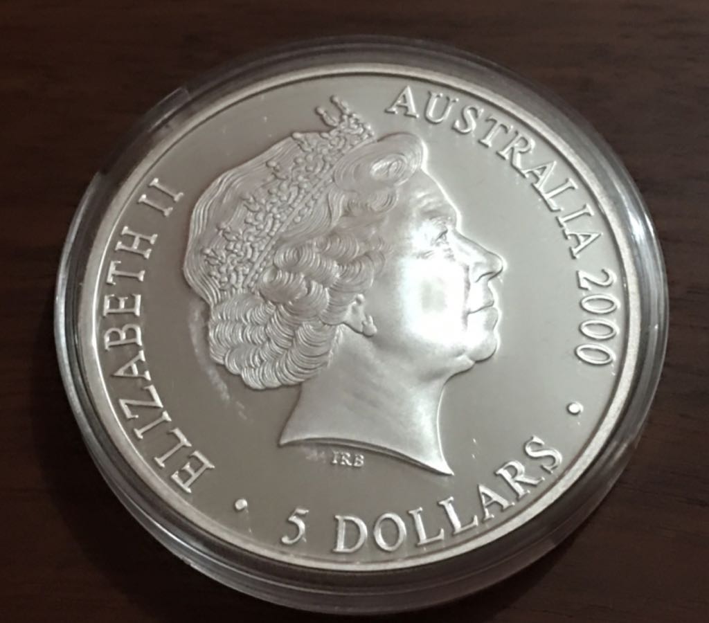 5 Dolares  coin collectible - Main Image 2