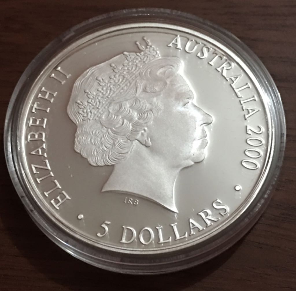 5 Dolares  coin collectible - Main Image 2