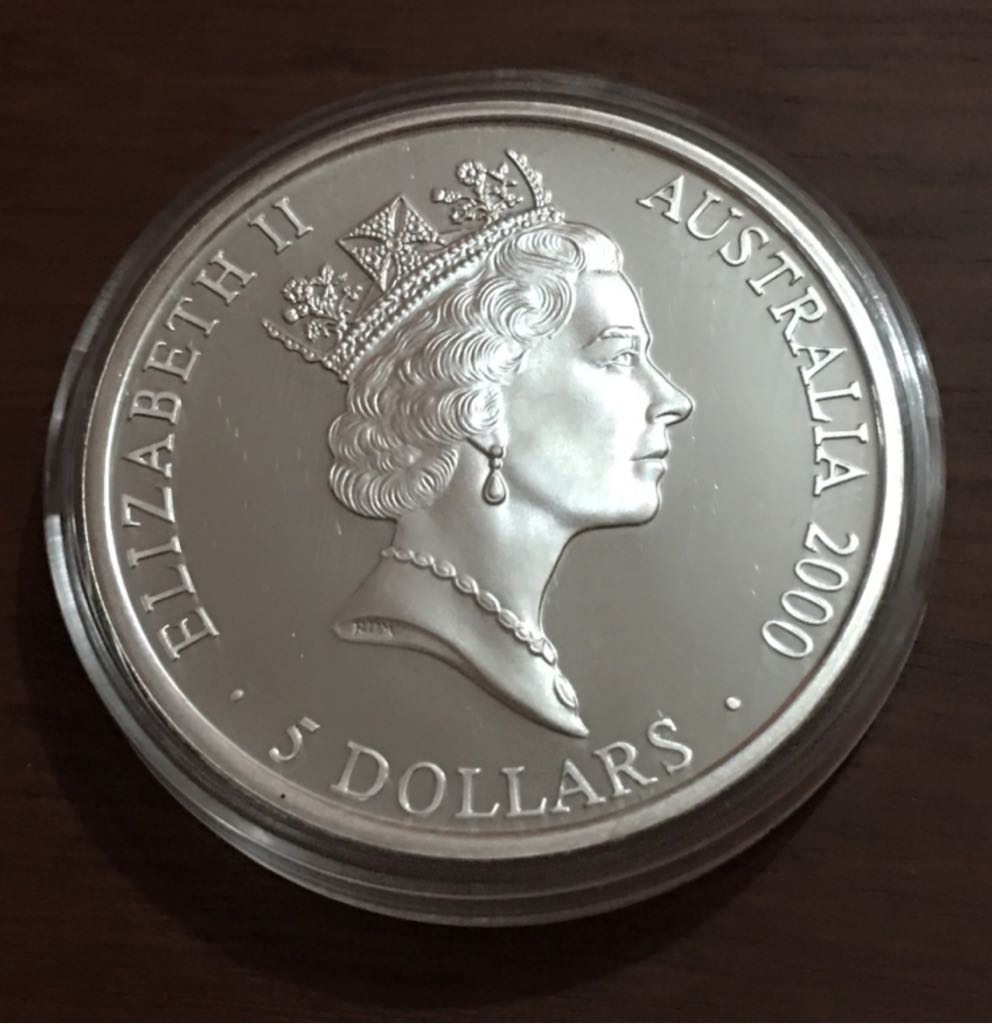 5 Dolares  coin collectible - Main Image 2