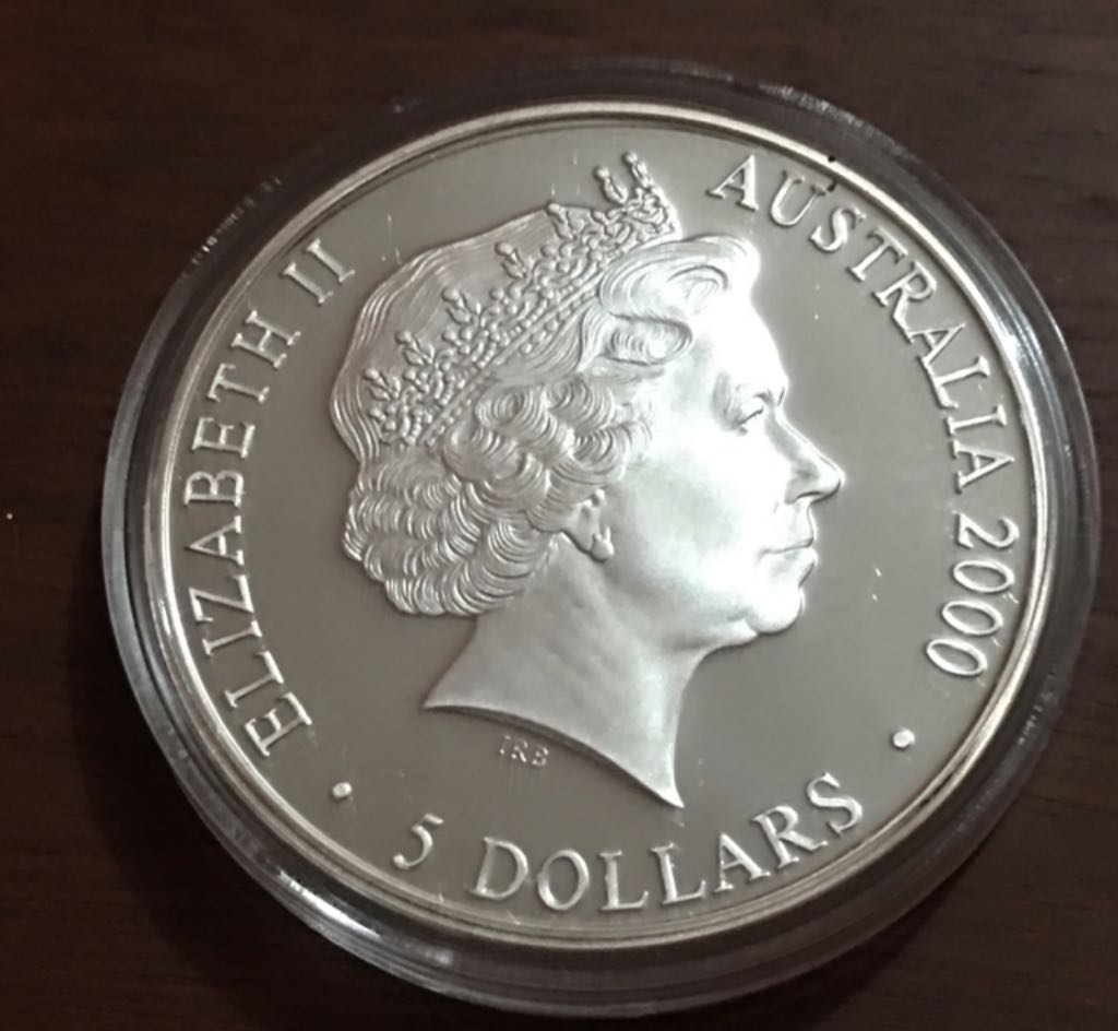 5 Dolares  coin collectible - Main Image 2