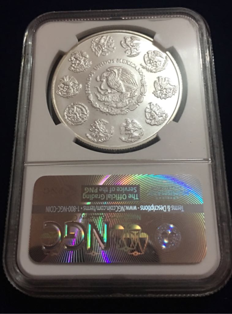 1 Onza De Plata  coin collectible - Main Image 2