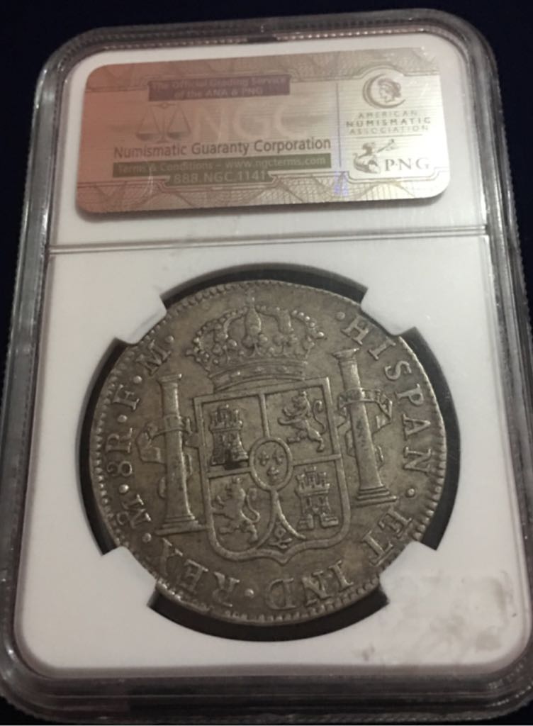 8 Reales Carolus III FM  coin collectible - Main Image 2