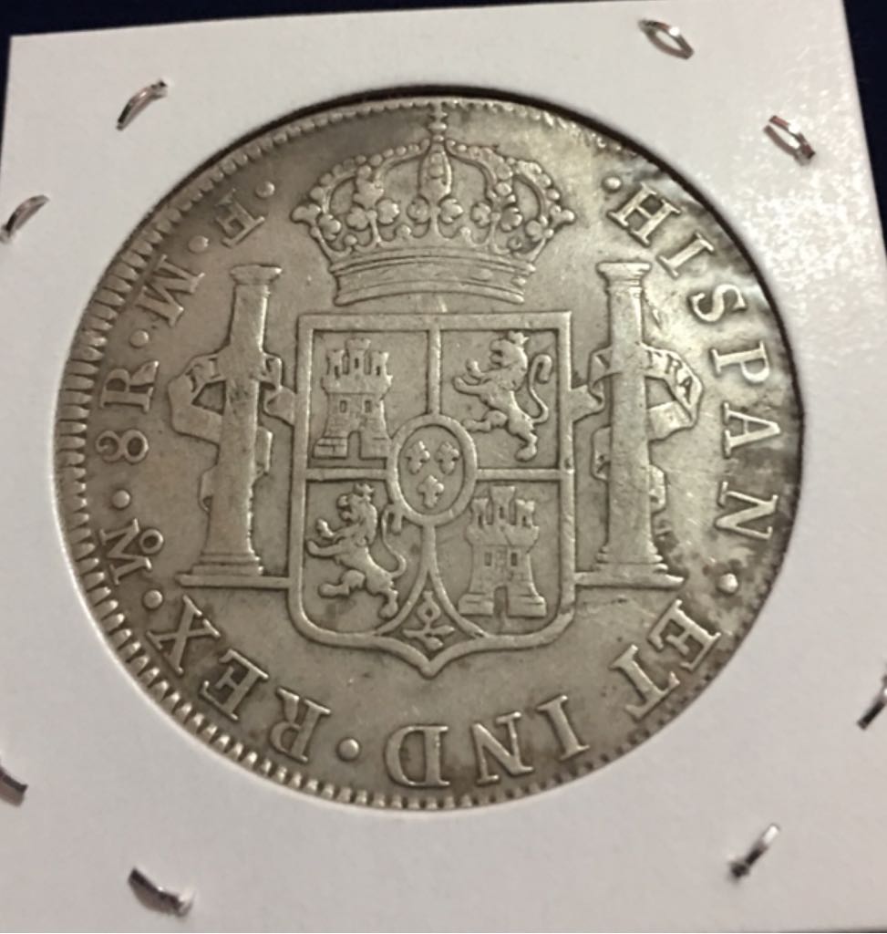 8 Reales Carolus III FM  coin collectible - Main Image 2