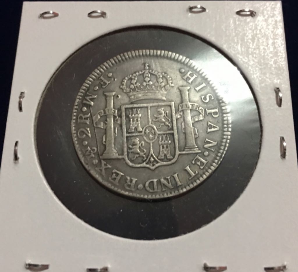2 Reales Carolus III  coin collectible - Main Image 2