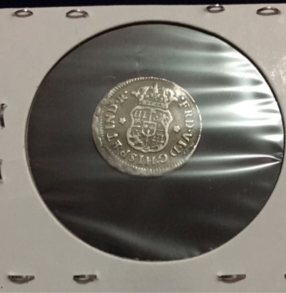 1/2 Real Ferdinand Columnaria  coin collectible - Main Image 2