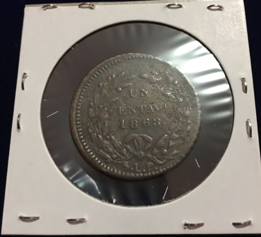 1 Centavo San Luis Potosi  coin collectible - Main Image 2