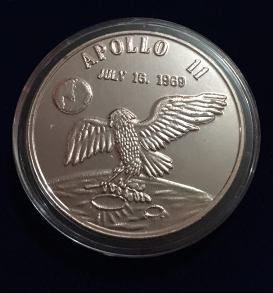 Apolo XI  coin collectible - Main Image 2
