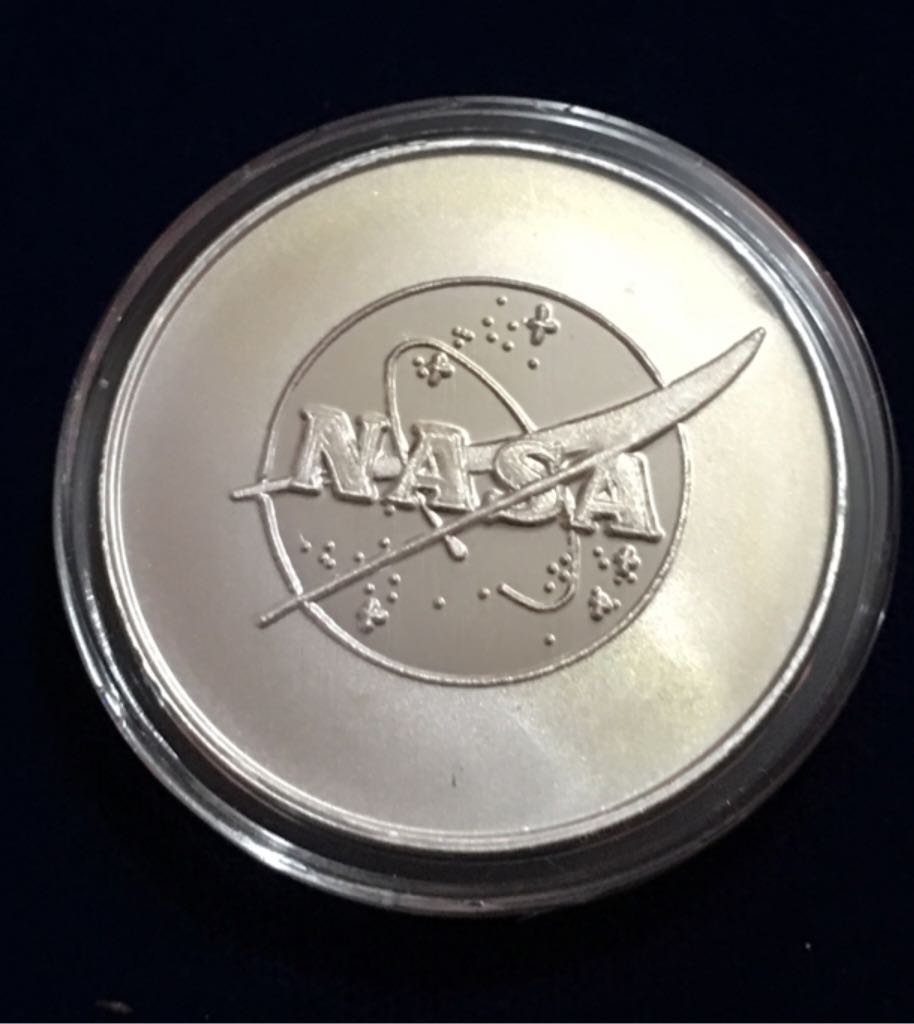 100 Th U.s Manned Mission  coin collectible - Main Image 2