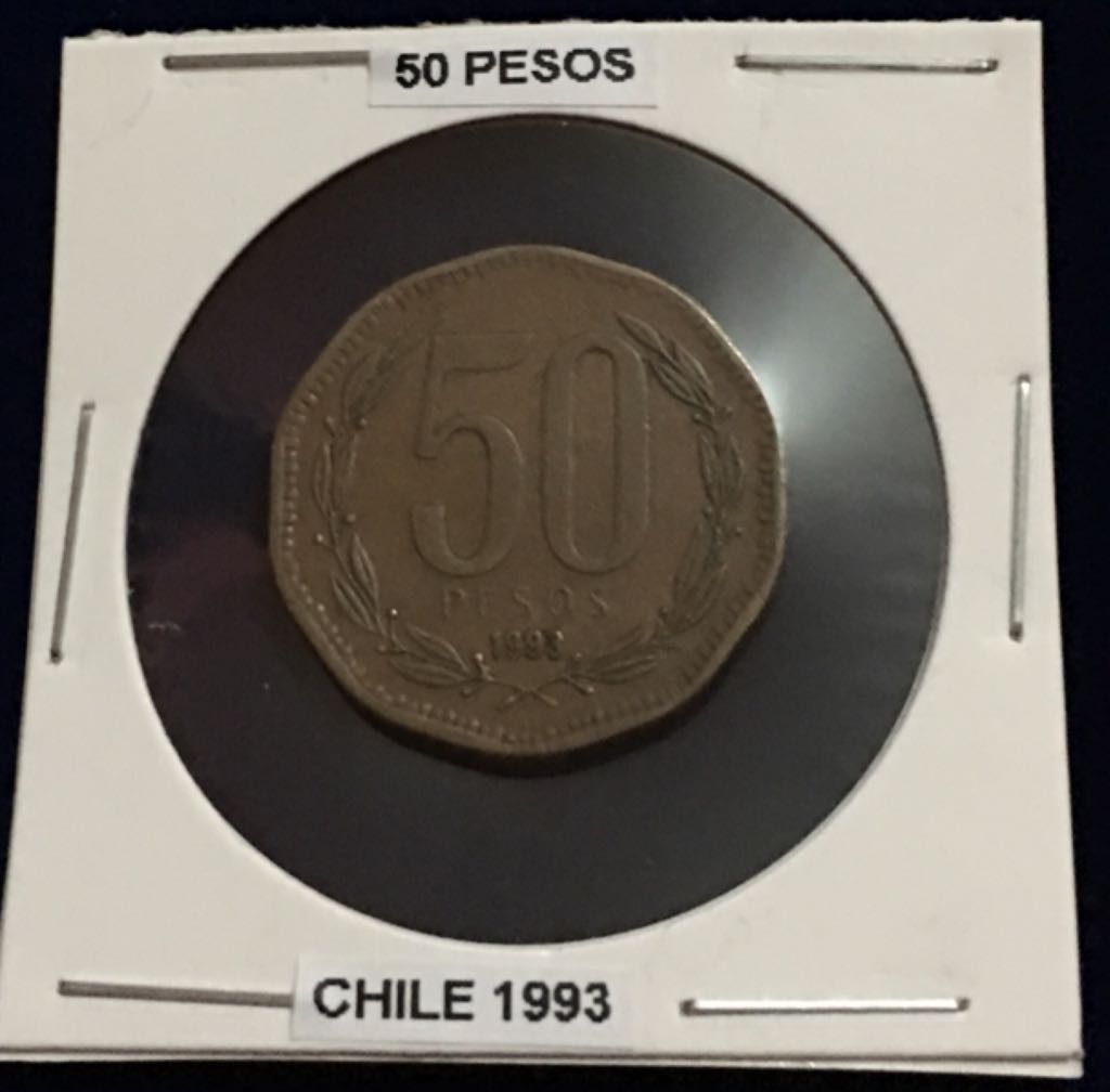 50 Pesos  coin collectible - Main Image 1