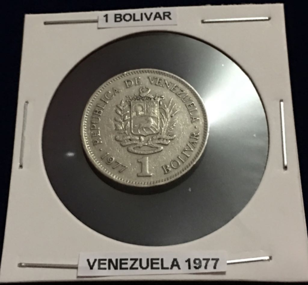 1 Bolivar  coin collectible - Main Image 1