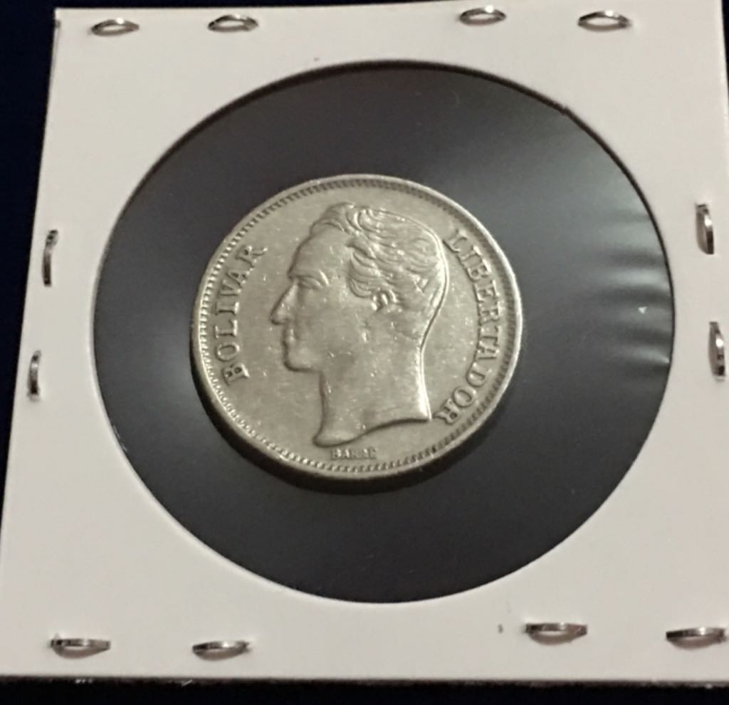 1 Bolivar  coin collectible - Main Image 2